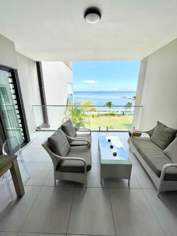 Luxury Beach House With Spectacular Sea View And Pool Appartement Trou aux Biches Buitenkant foto